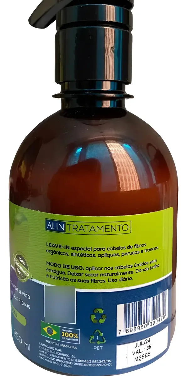 Crème de soin sans rinçage Bio Végétal Prémium pour mèches biofibres