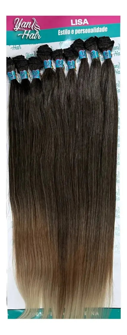 Mèches Biofibres protéiques lisse-Blond ombré